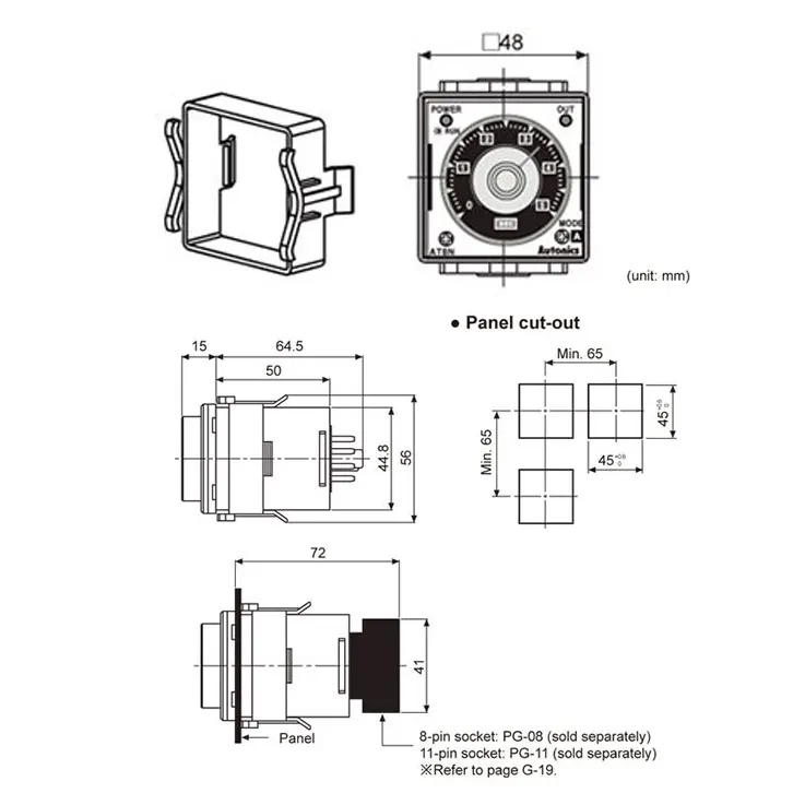 تایمر مولتی آتونیکس AT8N-1 (2)
